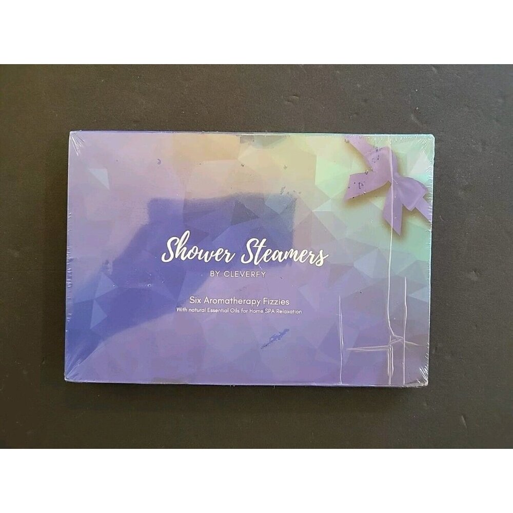 Shower Steamers by Cleverfy 6 Aromatherapy Fizzies with Essential Oils NEW